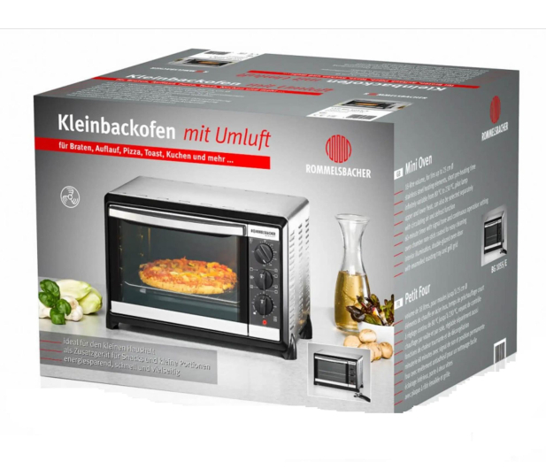 ROMMELSBACHER Mini piekarnik BG 1055/E - 1569565 - zdjęcie 5